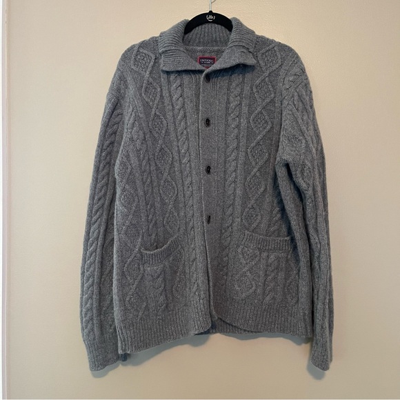 UNTUCKit Other - UNTUCKit Cable knit Men’s Button Down Cardigan Sweater, XL, UGC